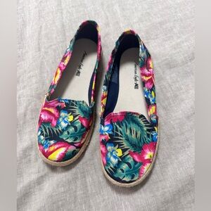 AE Tropical Floral Espadrilles